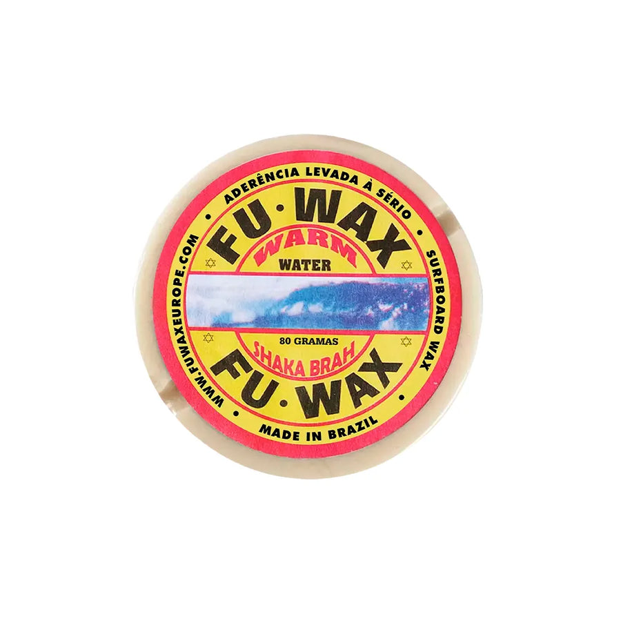 FU WAX SURF - WARM WATER SHAKA BRAH 80 GRAMS