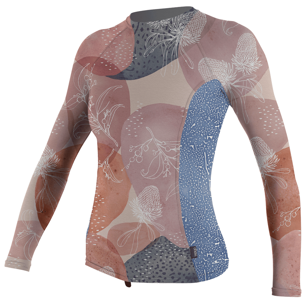 O'NEILL -  SIDE PRINT L/S RASH GUARD